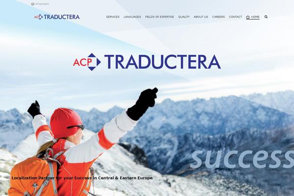 Jupiter theme site design template sample