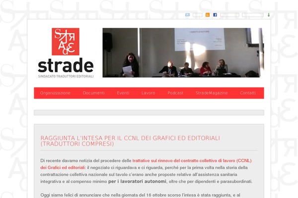 Site using WordPress Content Slide plugin
