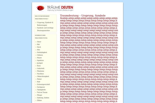 traeumedeuten.net site used Mehrwert