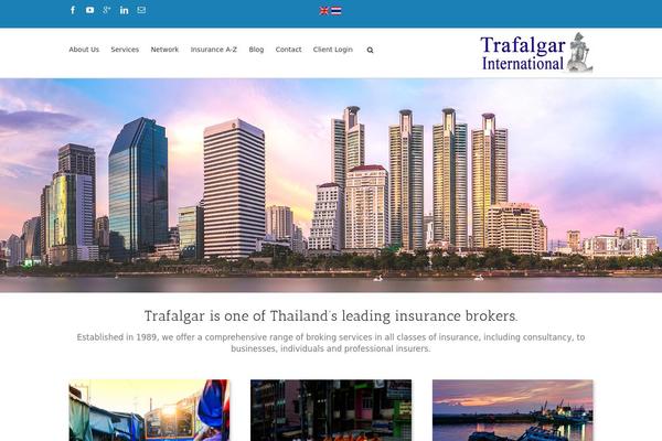 Avada Child theme site design template sample