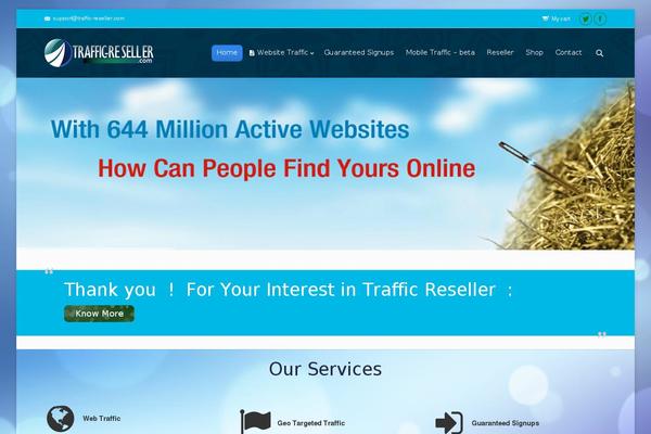 Site using ShortCodes plugin