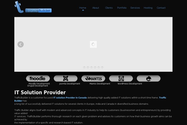Site using Blog Layout by WebLumia Infomatics plugin