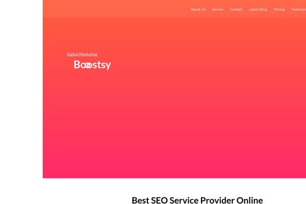 Seocify theme site design template sample