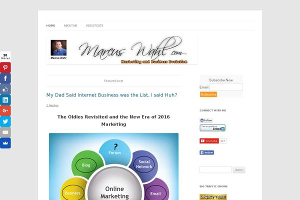 Site using Ultimate Social Media Icons PLUS plugin