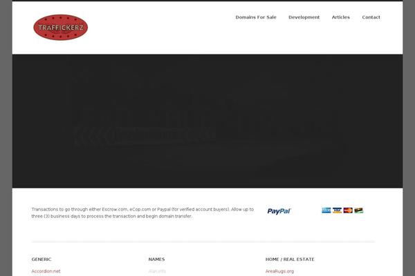 Moxie theme site design template sample