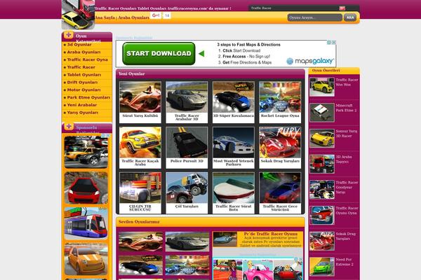 Oyun Kenti theme site design template sample