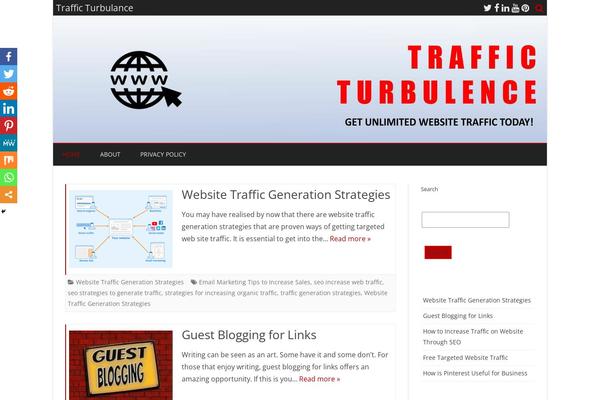 Ribosome theme site design template sample