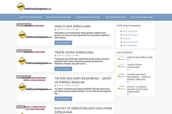 Artikler theme site design template sample