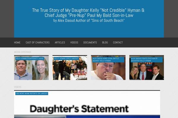 CrossRoad theme site design template sample