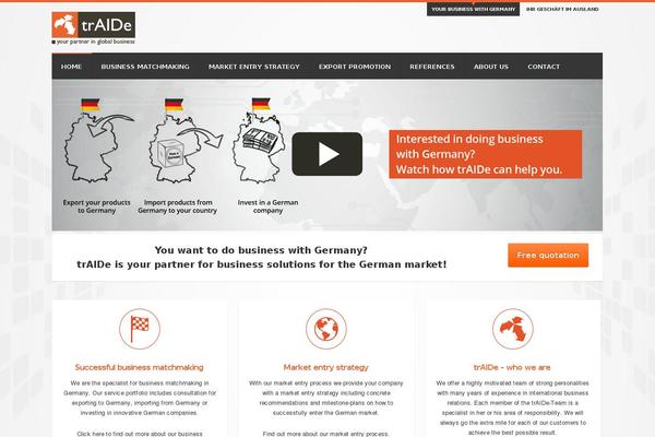 Gravity theme site design template sample