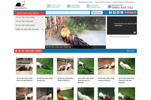 traigatretanchauhanoi.com site used Wp_shop
