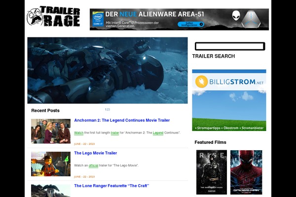 Aristo theme site design template sample