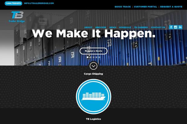 trailerbridge.com site used Trailerbridge