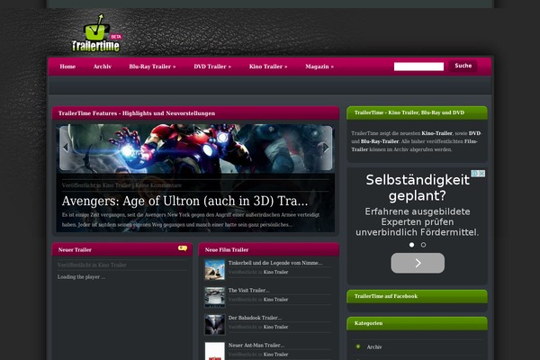 eGamer theme site design template sample