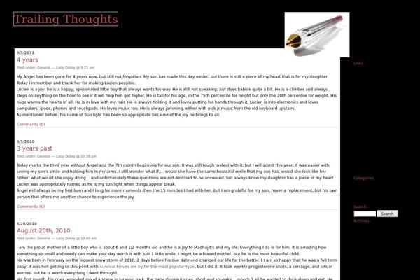 Classic theme site design template sample