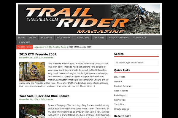 trailrider.com site used MH Magazine