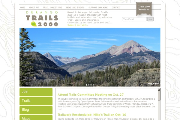 Site using Emma for WordPress plugin