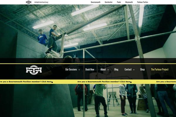 Meet GavernWP theme site design template sample