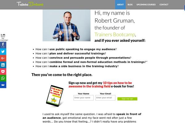 Bivio theme site design template sample