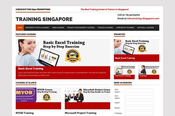 Endolf theme site design template sample