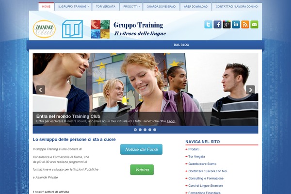 Learner theme site design template sample
