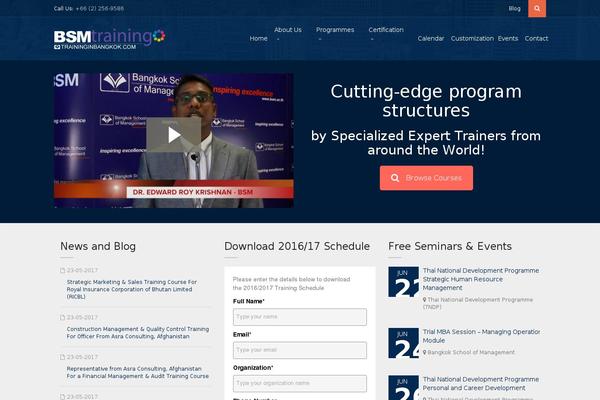 traininginbangkok.com site used Universo