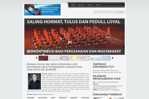 Unite theme site design template sample