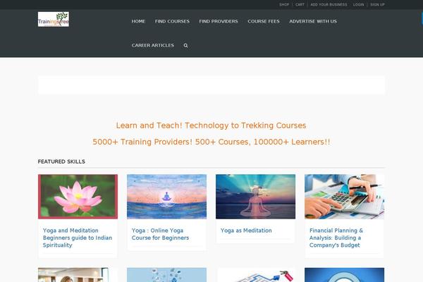 Site using Wplms-events plugin