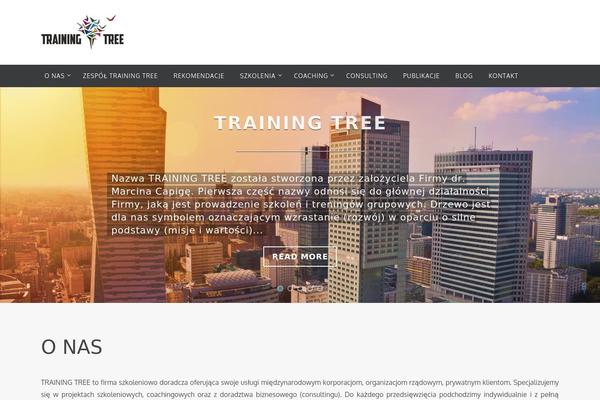 Nirvana theme site design template sample