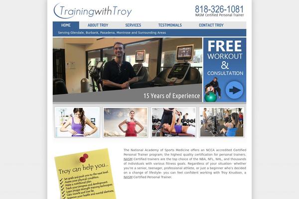 Tk theme site design template sample