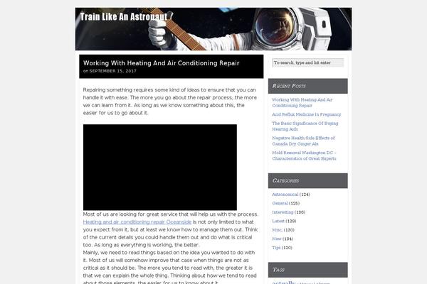 Thesis theme site design template sample