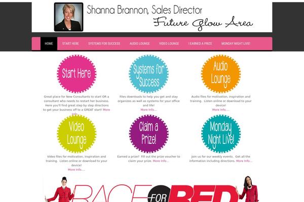 trainwithshanna.com site used SKT Wedding Lite