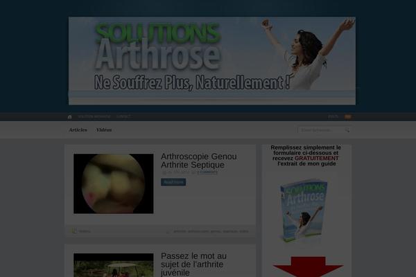 Headlines theme site design template sample
