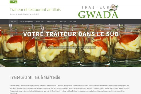 Nirvana theme site design template sample