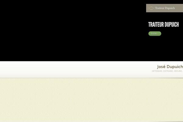 MyCuisine theme site design template sample