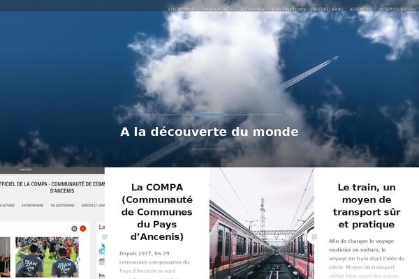 Dyad theme site design template sample