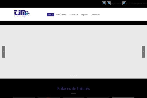 Megalith theme site design template sample