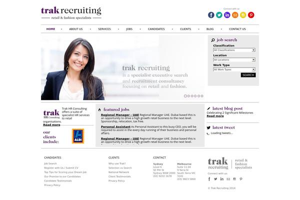 Site using Adlogic-job-board plugin