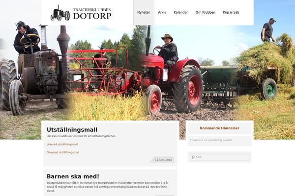 Tkd theme site design template sample