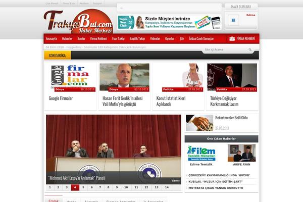 Yhaber theme site design template sample