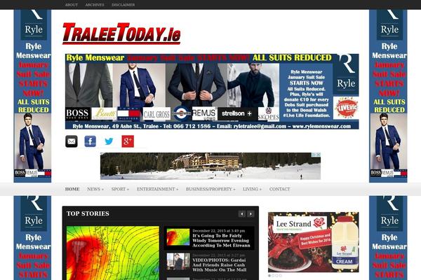 Litepress theme site design template sample