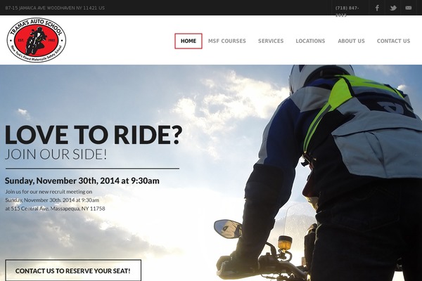Fitness theme site design template sample