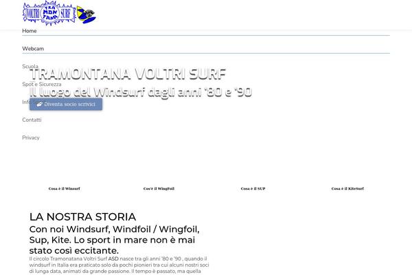 Site using Awesome-cookie-consent plugin