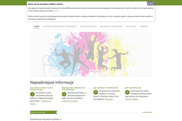 Propulsion theme site design template sample