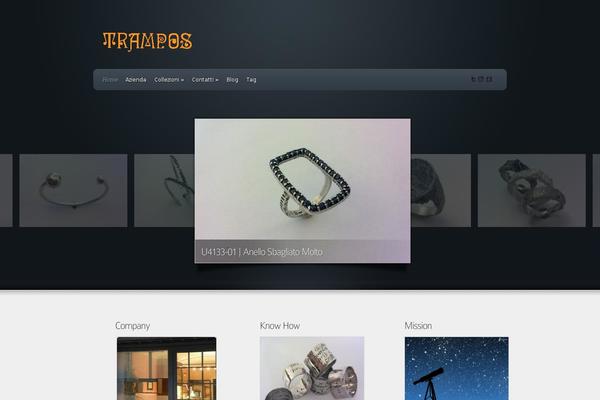 Envisioned theme site design template sample
