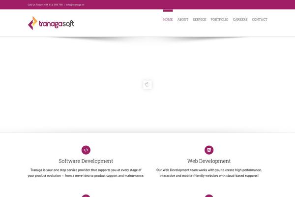 Avada theme site design template sample