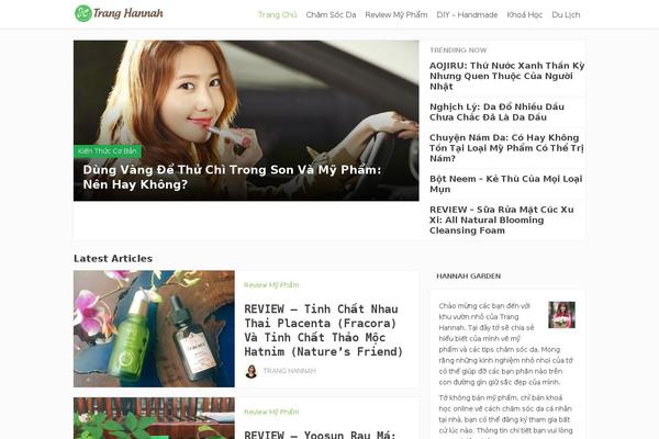 tranghannah.com site used Neomag