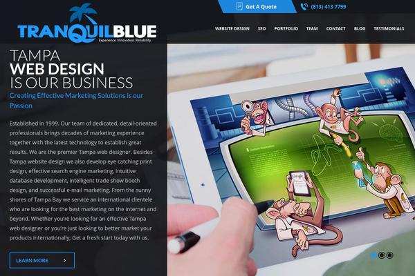 Site using AJAX Contact plugin