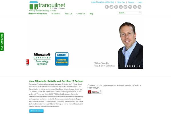 tranquilnet.com site used Striking5