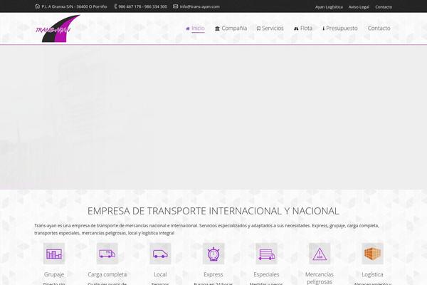 trans-ayan.com site used Transayan